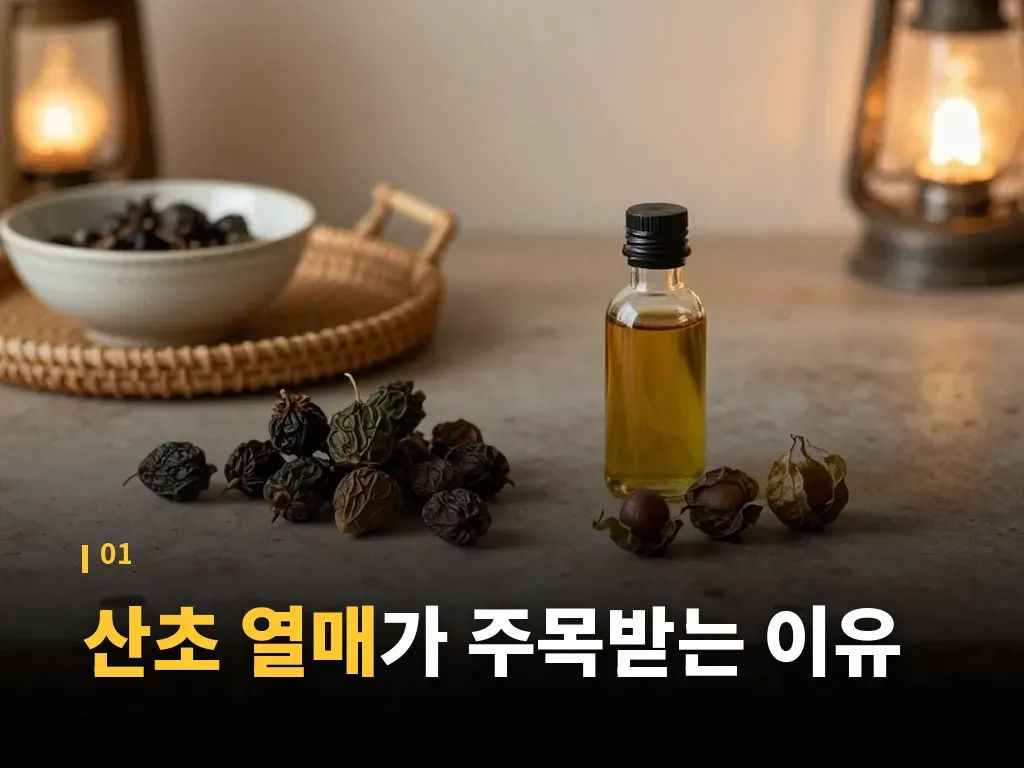 산초기름과 산초오일의 차이 이미지