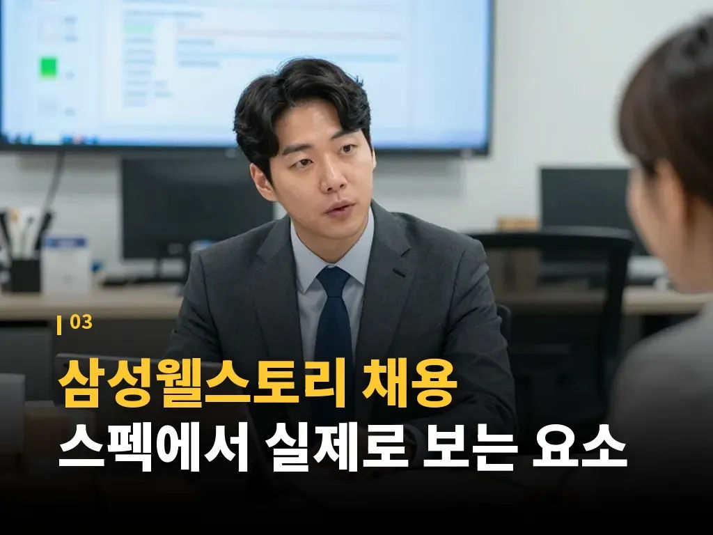 삼성웰스토리 채용과 GSAT 인적성 준비법 이미지