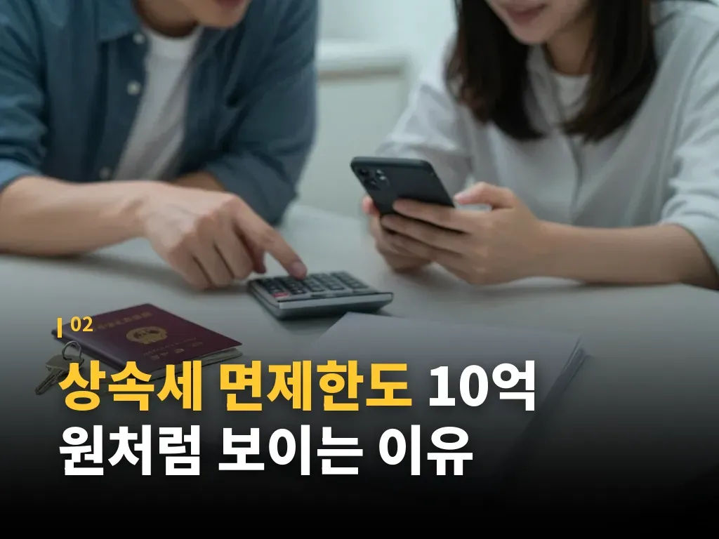 상속세 면제한도와 신고 의무가 헷갈리는 이유 이미지