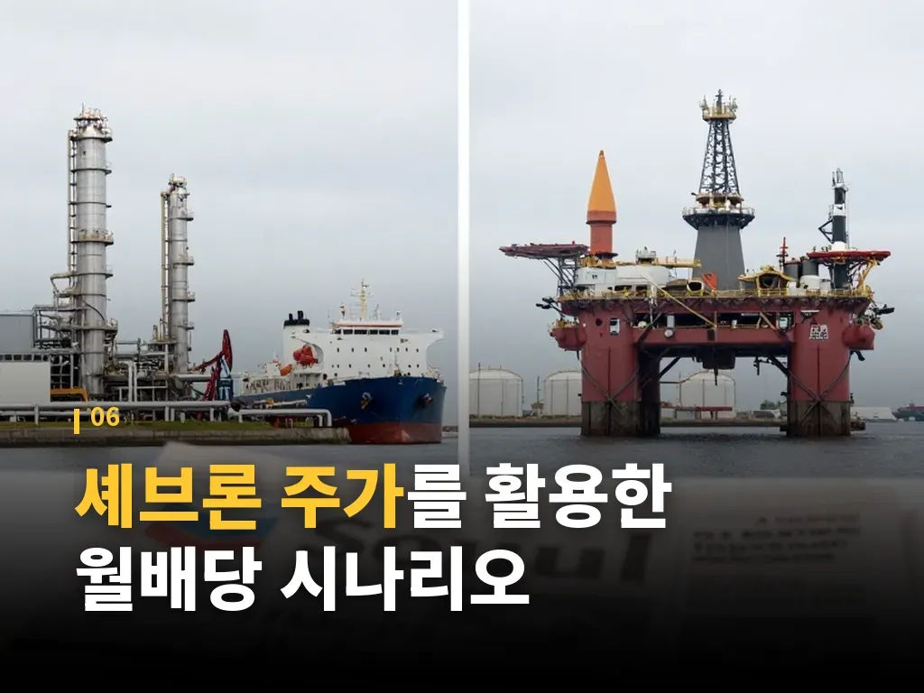 셰브론 주가를 보는 투자자 유형 이미지