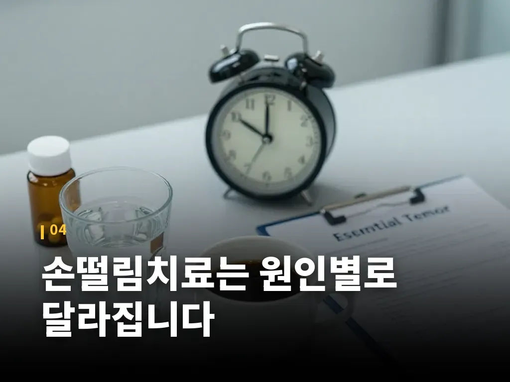 손떨림 원인별 예방 습관 이미지