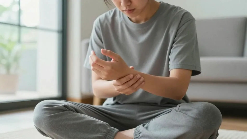 손목건초염 단계별 진행과 증상 변화 이미지