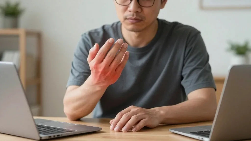 손이 뜨거워요 증상과 비슷한 질환 비교 이미지