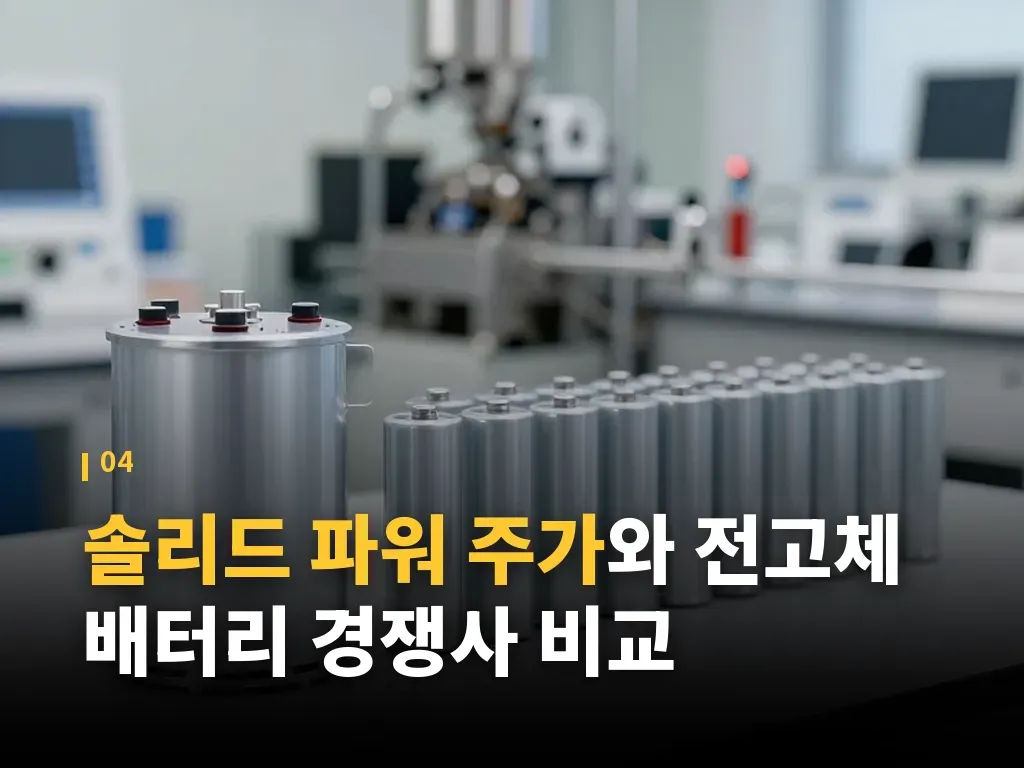 솔리드 파워 주가와 리스크 관리 포인트 이미지