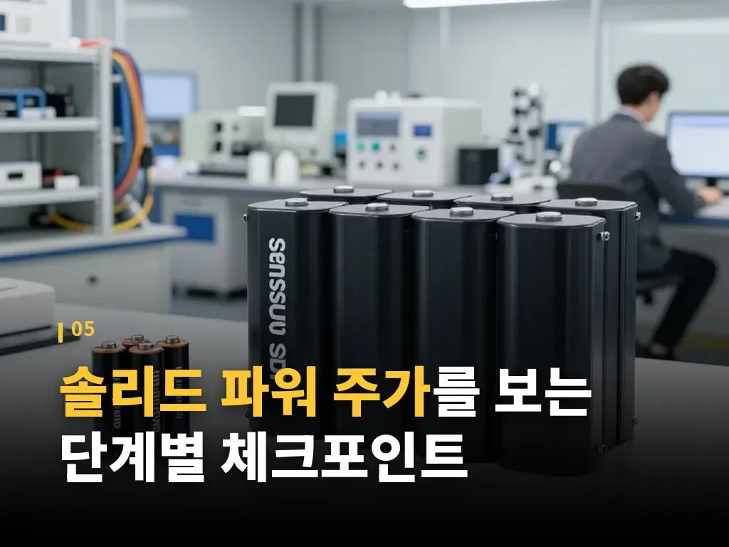 솔리드 파워 주가를 둘러싼 실제 시나리오 이미지