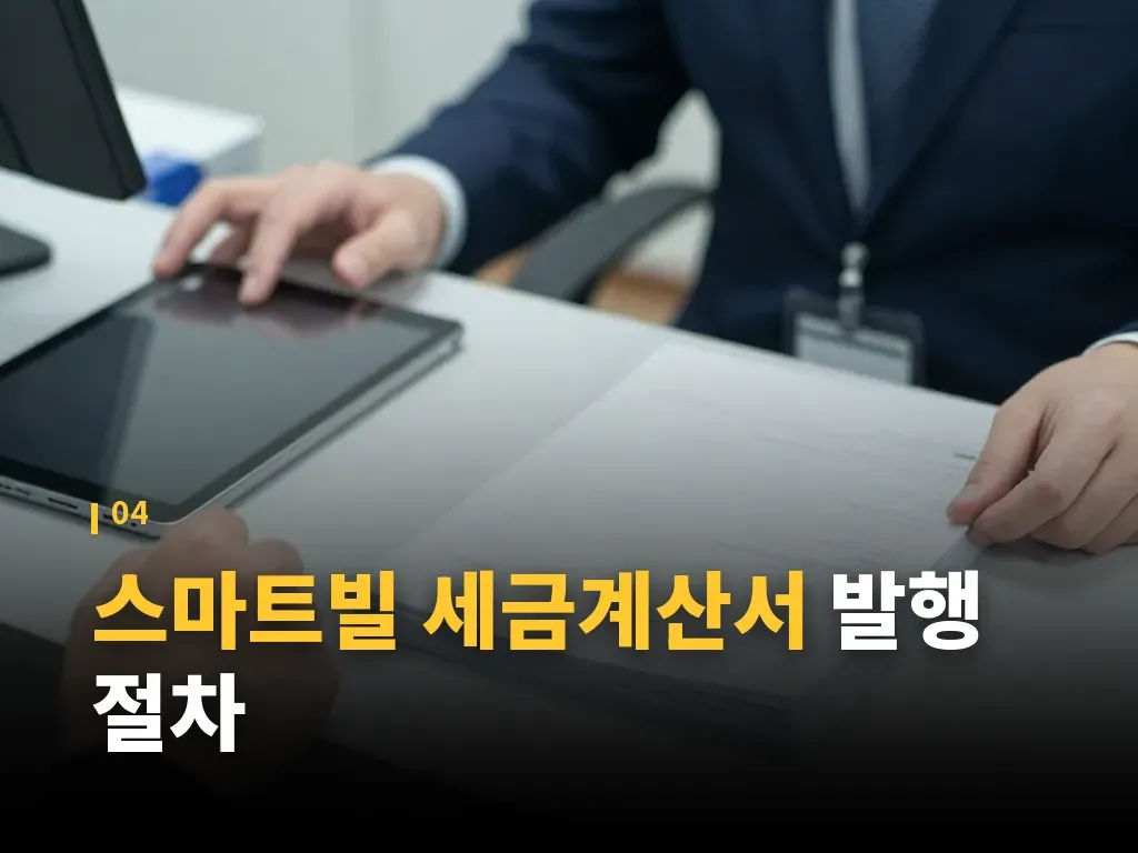 스마트빌 세금계산서 수정과 취소 시 주의점 이미지