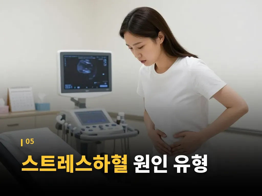병원에 빨리 가야 하는 신호 이미지