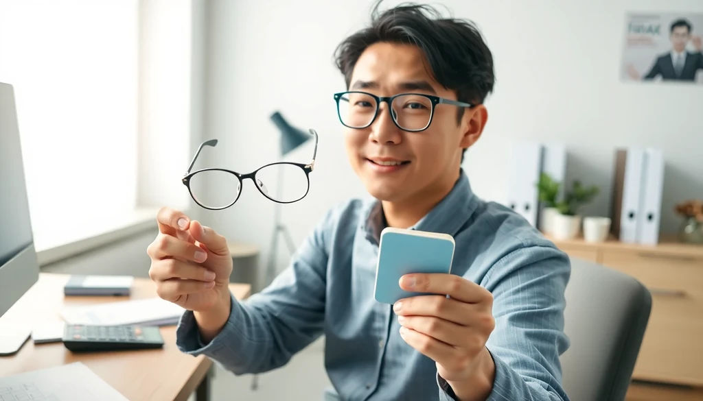 시력교정 지원금 적용 가능한 비용 유형 이미지