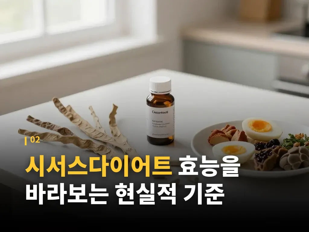 시서스다이어트 섭취 방법과 단계 이미지