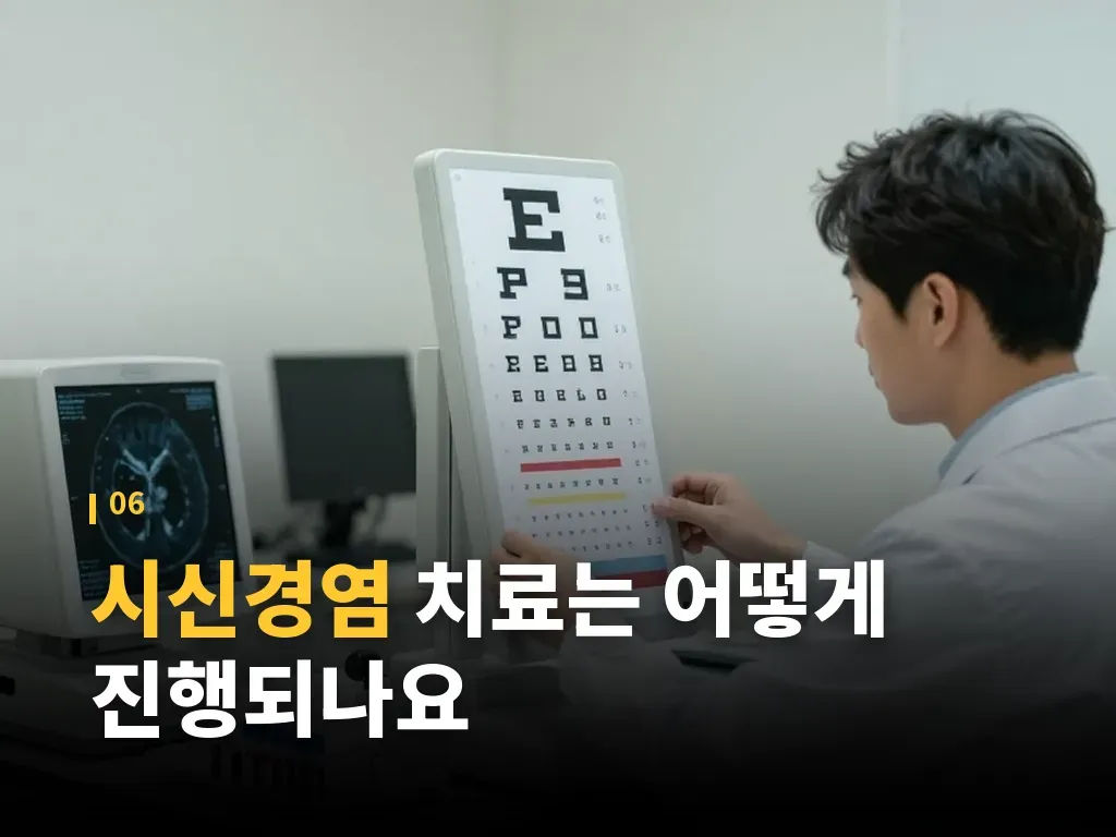 시신경염 관련 검사와 비용은 어느 정도인가요 이미지