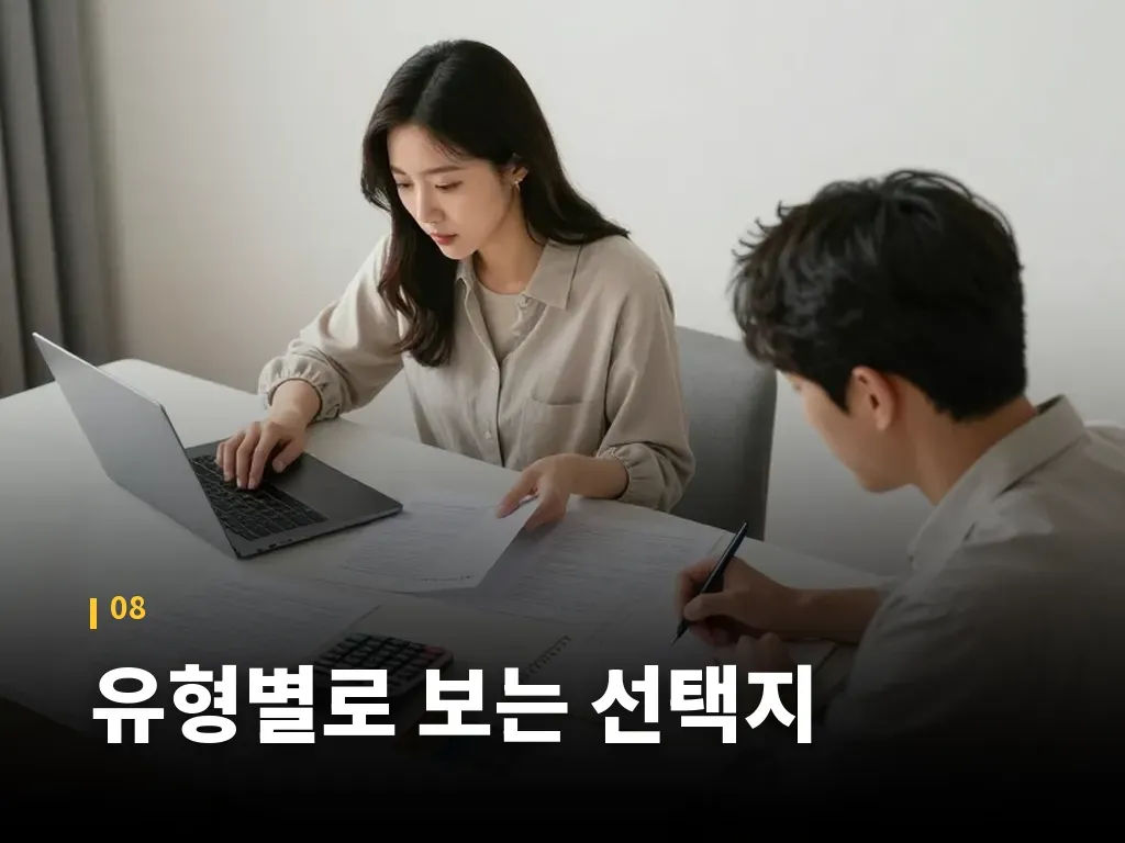 유형별로 보는 선택지 이미지