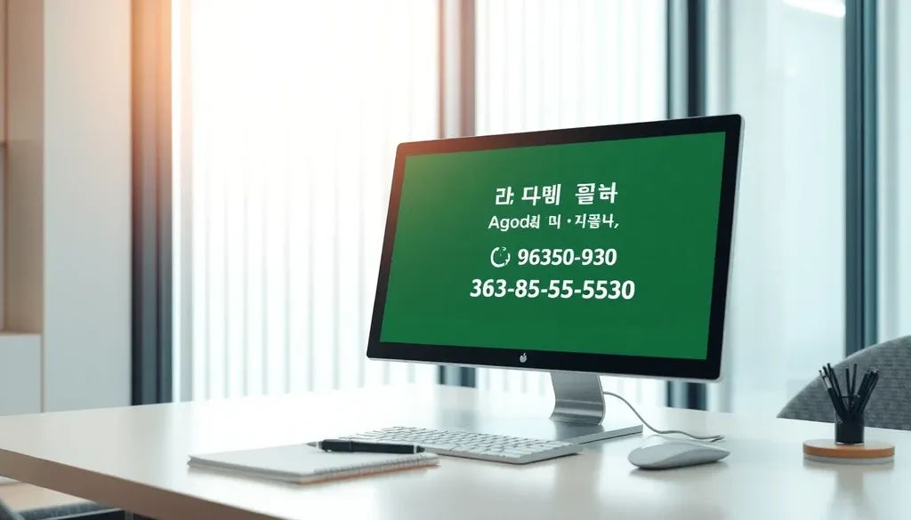 아고다 예약 취소 및 환불 관련 고객센터 이용법 이미지