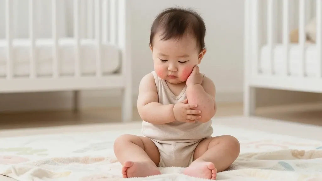 아기수포 치료 시 주의사항과 한계 이미지