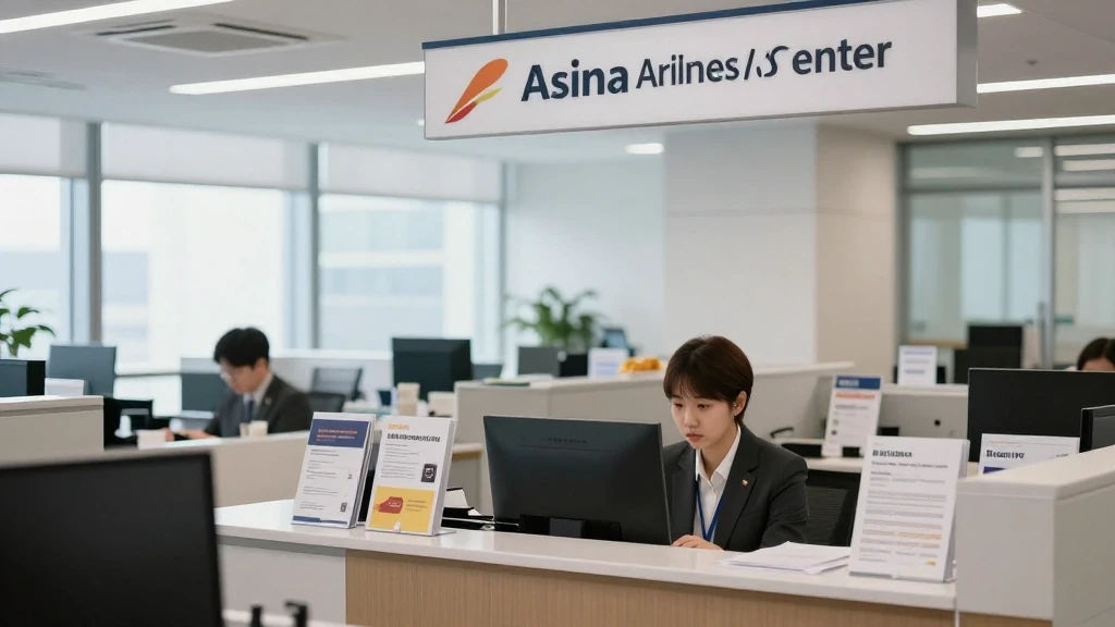 아시아나 고객센터 상담원 연결 Q&A 이미지