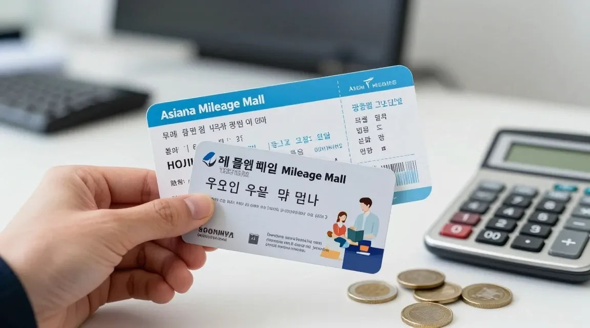 아시아나 마일리지몰 활용이 유리한 사람 이미지