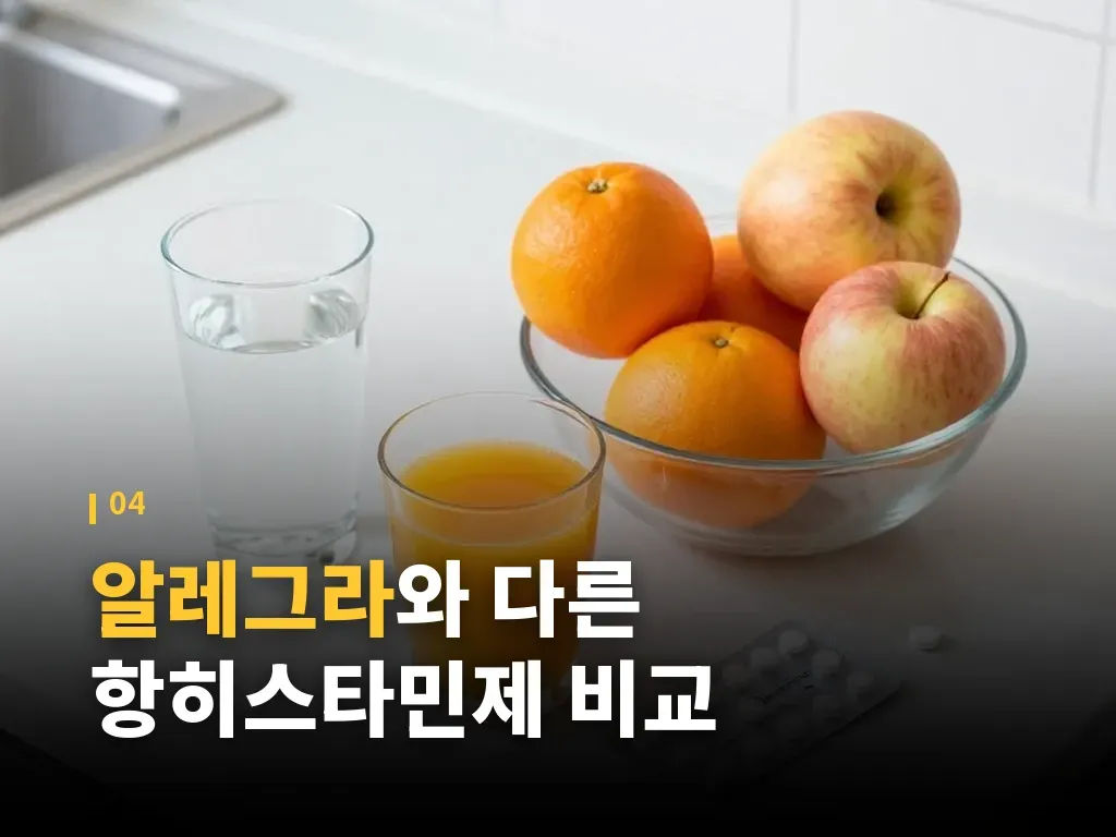 알레그라 부작용과 주의사항 이미지