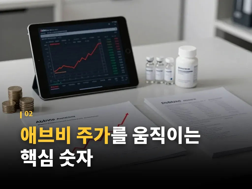 애브비 주가를 지탱하는 파이프라인 구조 이미지