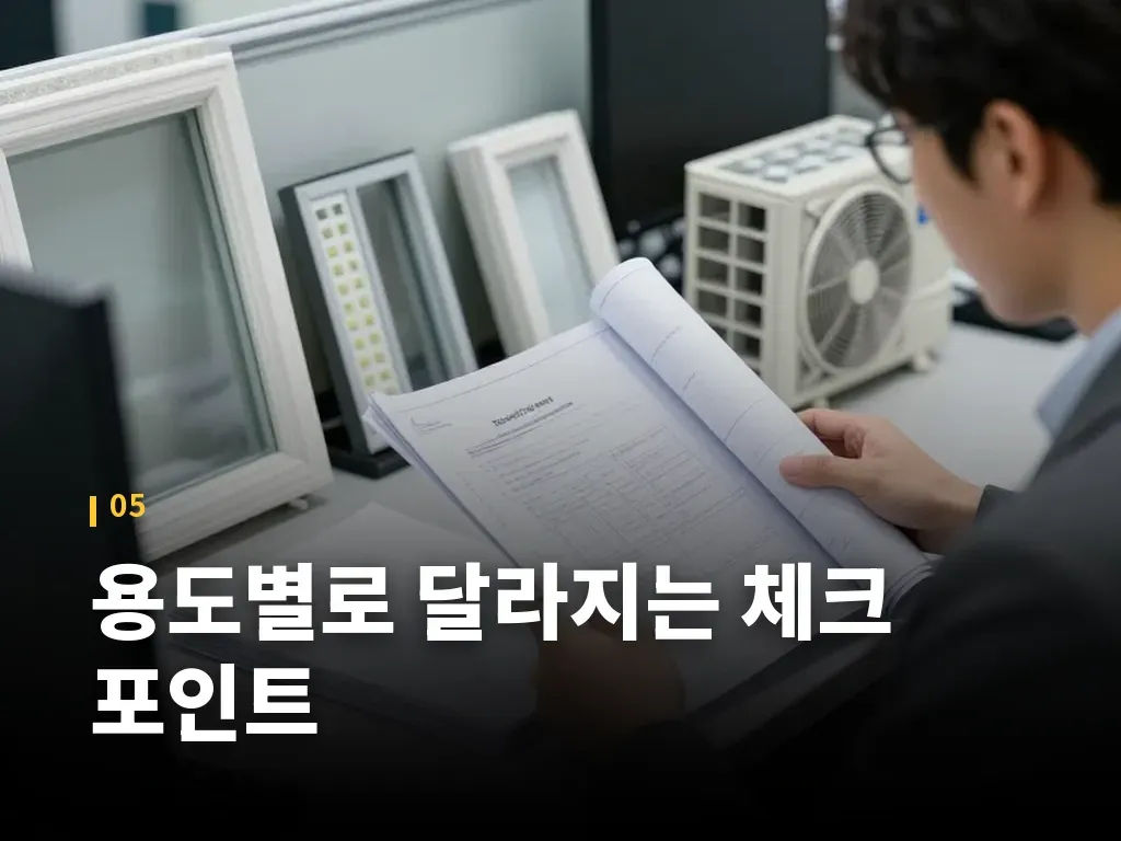 용도별로 달라지는 체크 포인트 이미지