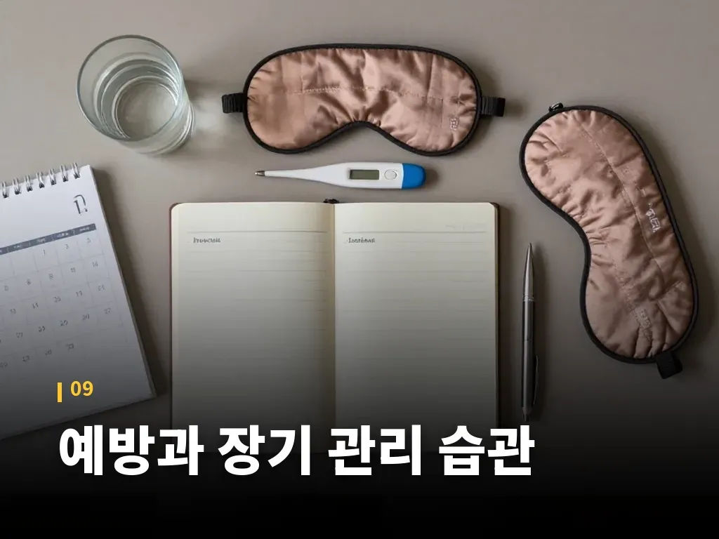 예방과 장기 관리 습관 이미지
