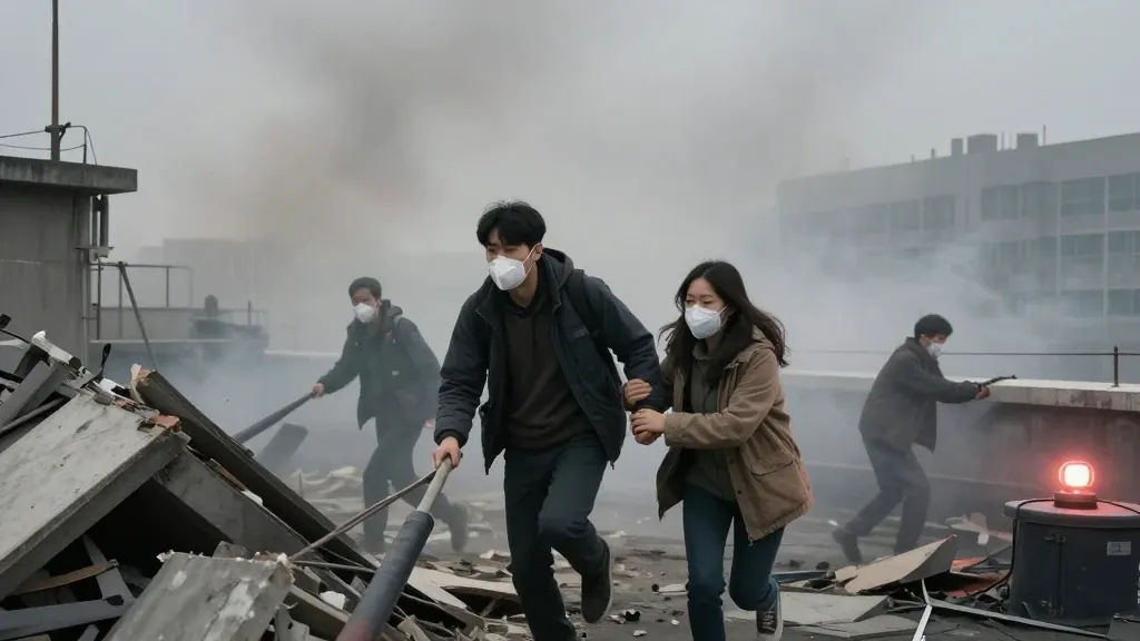 영화 엑시트와 비슷한 한국 재난 영화와의 비교 이미지