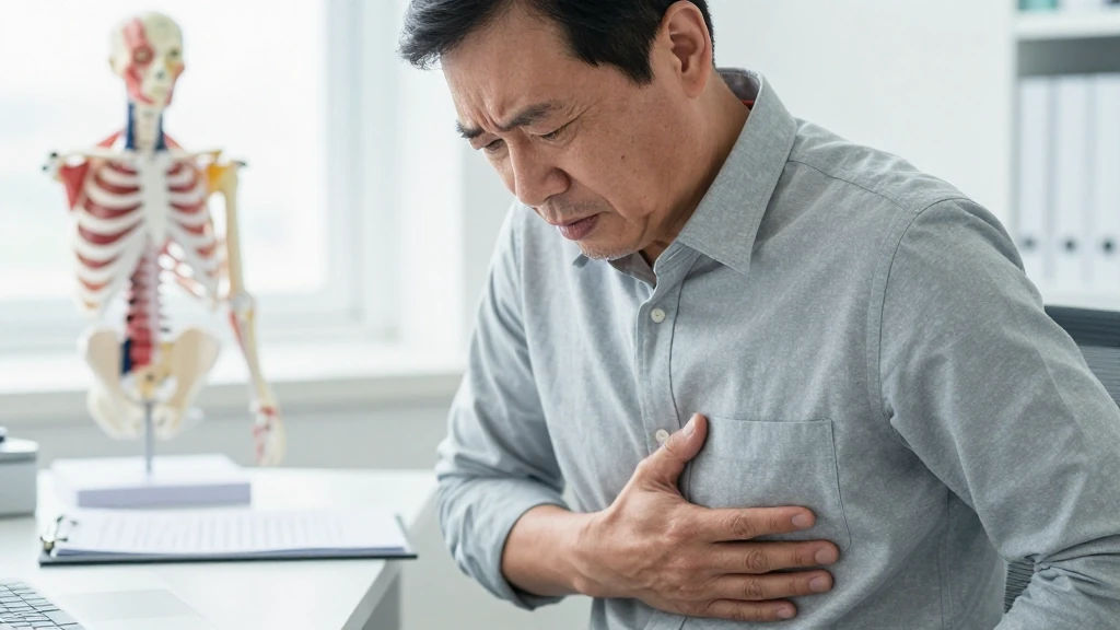 오른쪽 갈비뼈 통증과 연령별 원인 차이 이미지