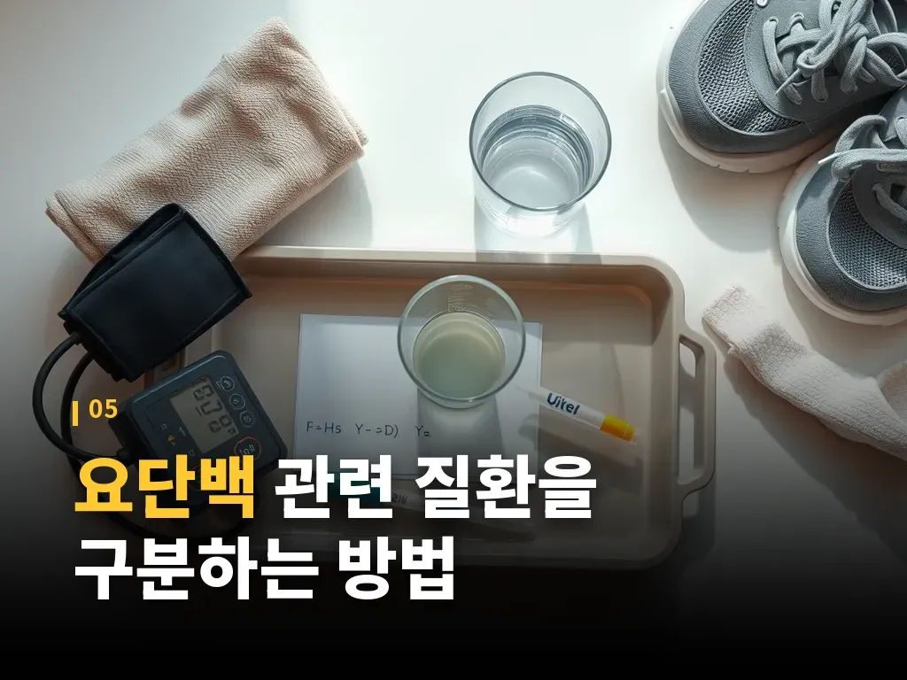 요단백과 함께 보면 좋은 추가 검사 이미지