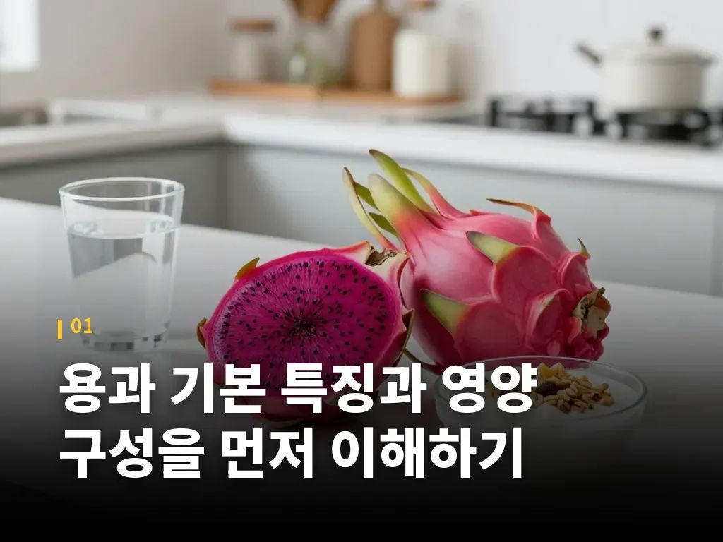 용과 효능을 높이는 먹는 법 단계 이미지