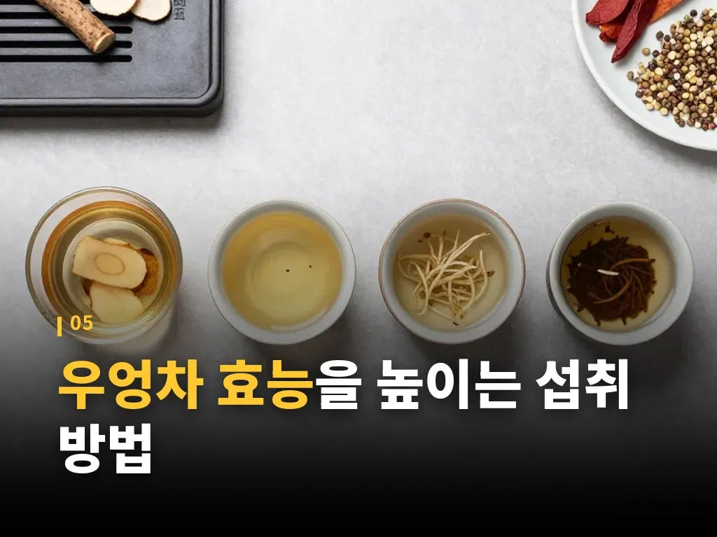 우엉차 효능에 대한 최신 시각과 현실적인 기대치 이미지