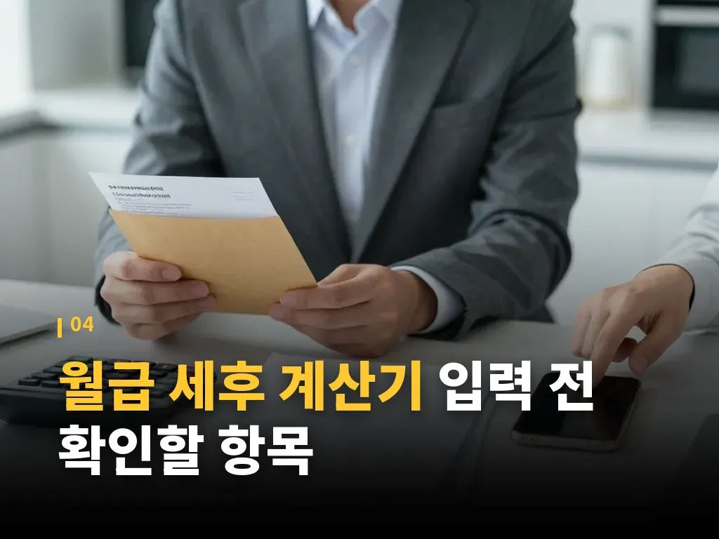유형별 실수령액 차이 이미지