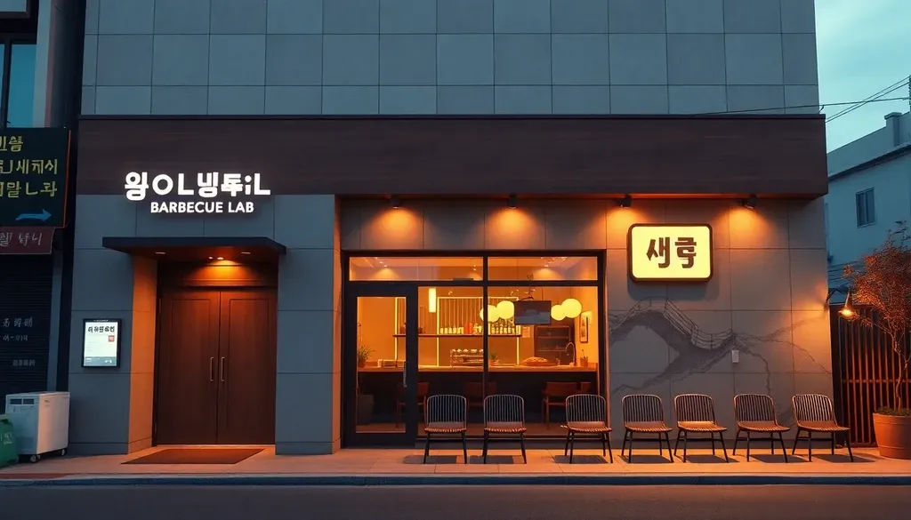 유용욱바베큐 연구소와 이목스모크다이닝 비교 이미지