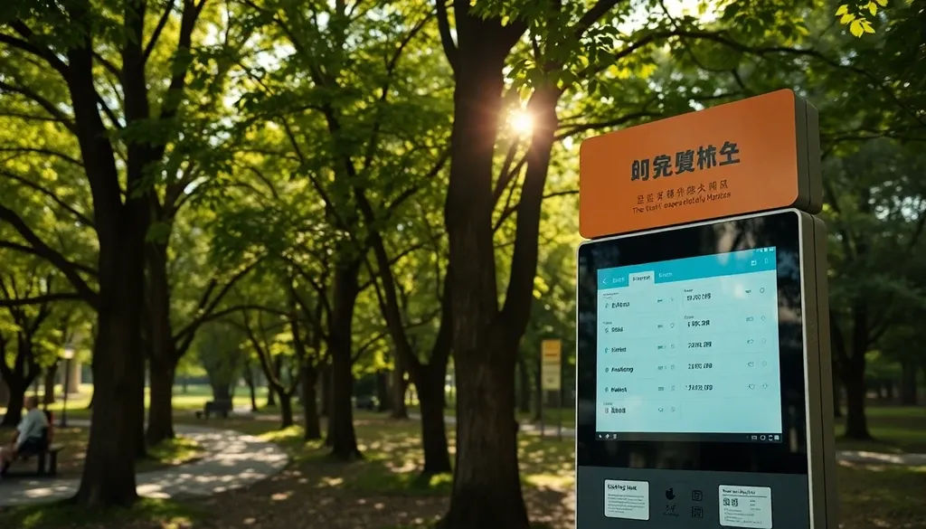 율동공원 캠핑장 주변 맛집과 편의시설 정보 이미지
