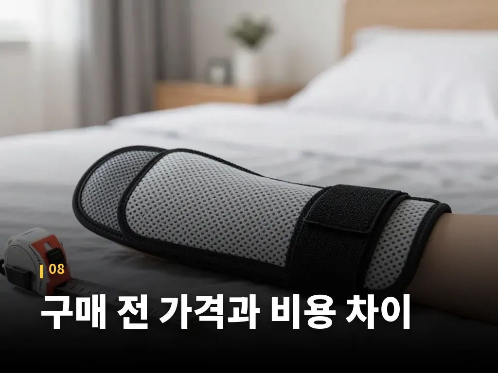 구매 전 가격과 비용 차이 이미지