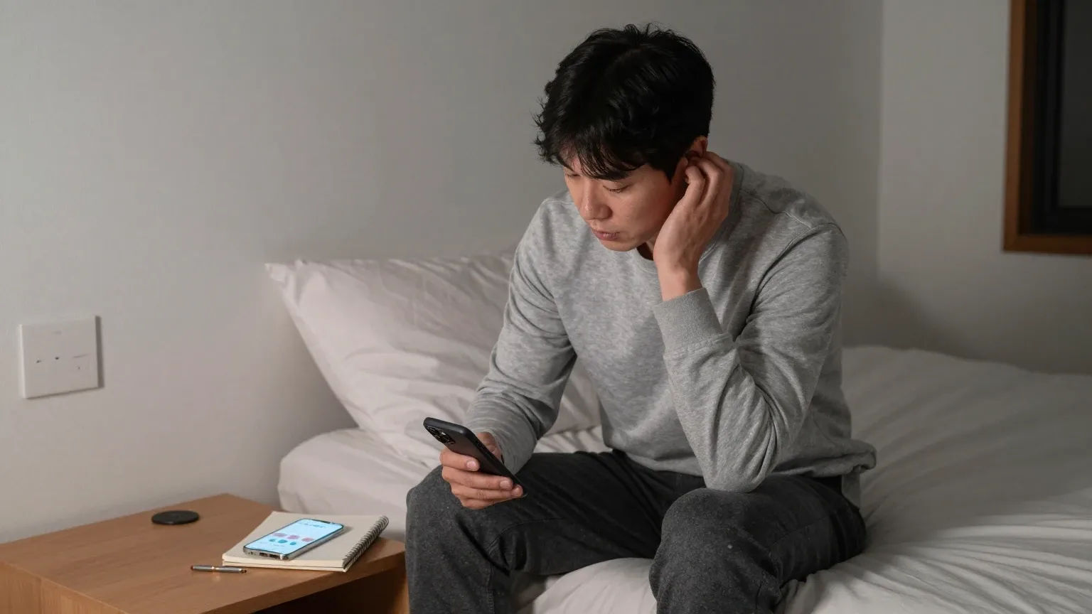 이명 진료 전 준비 단계 이미지