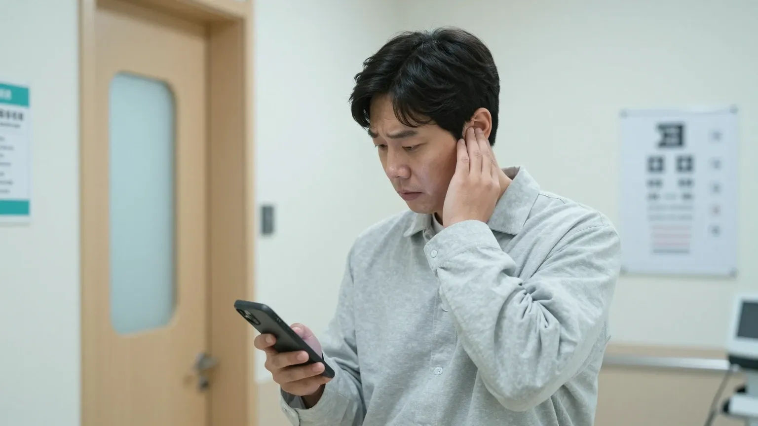이명치료 과정의 실제 흐름 이미지