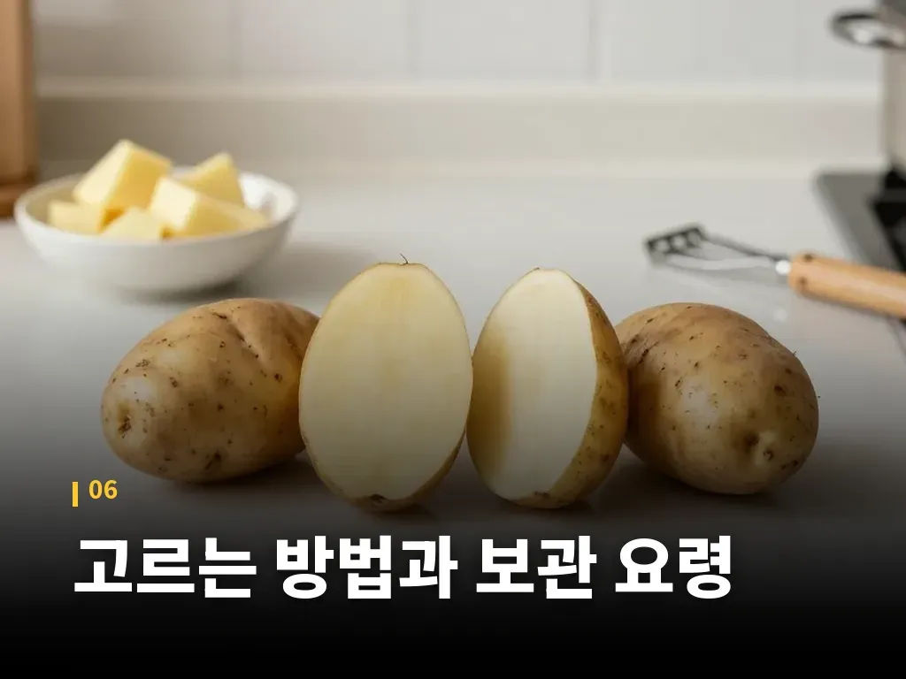 고르는 방법과 보관 요령 이미지
