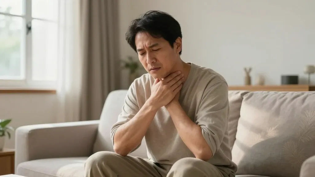 인후염 증상 종류별 특징 이미지