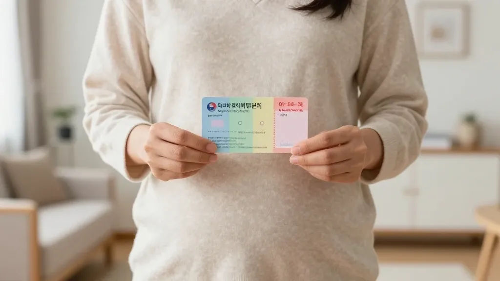 임신바우처 카드 신청과 국민행복카드 발급 비용 및 기간 비교 이미지