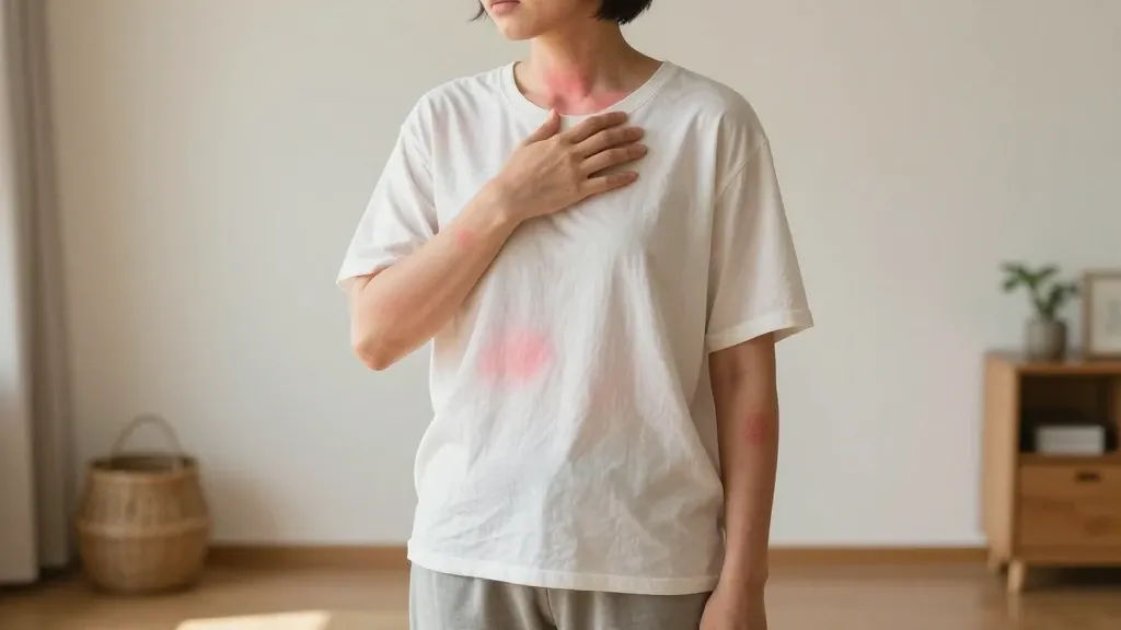 장미색 비강진 치료 사례와 경과 이미지