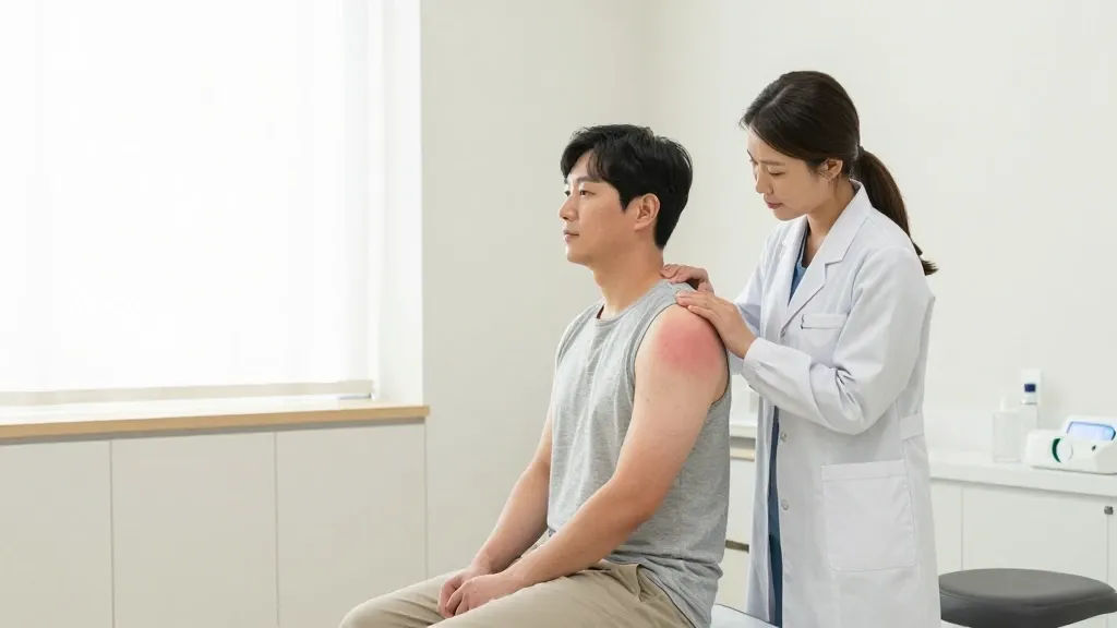 장미색 비강진과 유사 피부 질환 분류 이미지