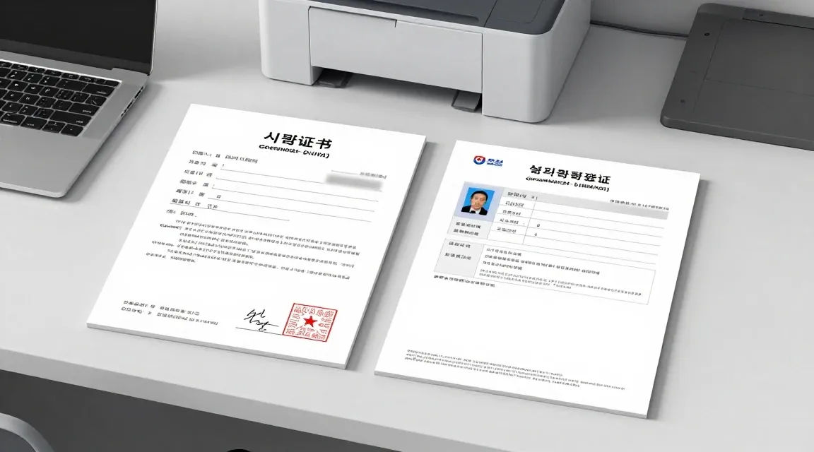 실제 제출 시나리오와 반려 사례 이미지