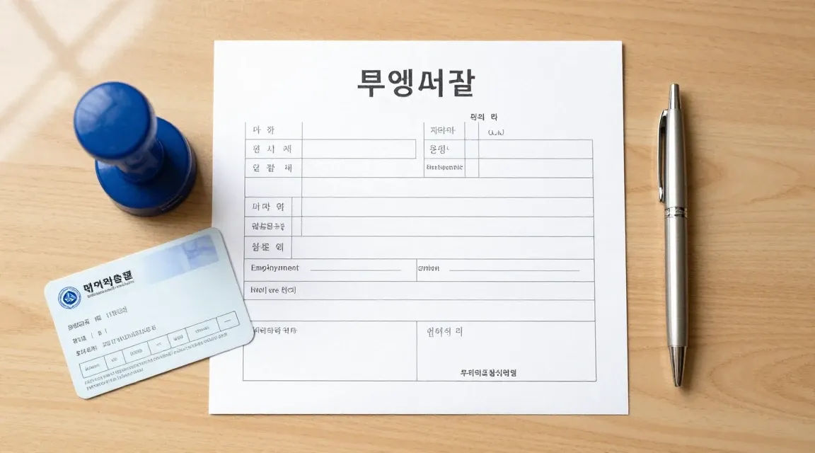 재직증명서 양식의 장점과 한계 이미지