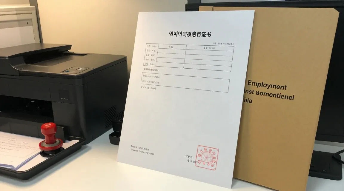 재직증명서 양식 준비 시 주의할 점 이미지