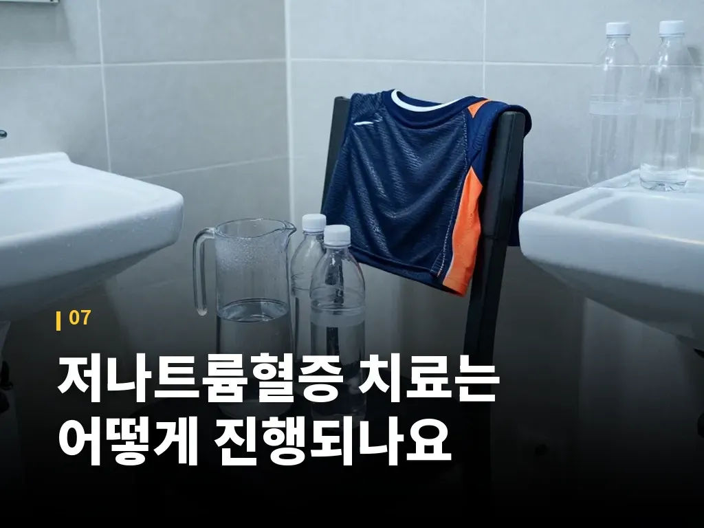 저나트륨혈증 치료는 어떻게 진행되나요 이미지