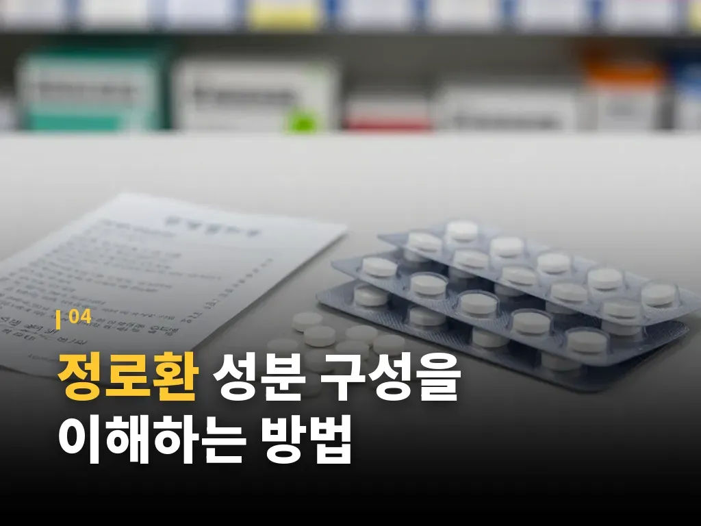 정로환 구매 전 약국에서 확인할 것 이미지