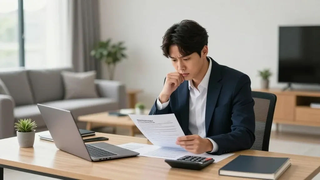 주택담보대출 은행 이용 시 유의사항과 리스크 관리 이미지