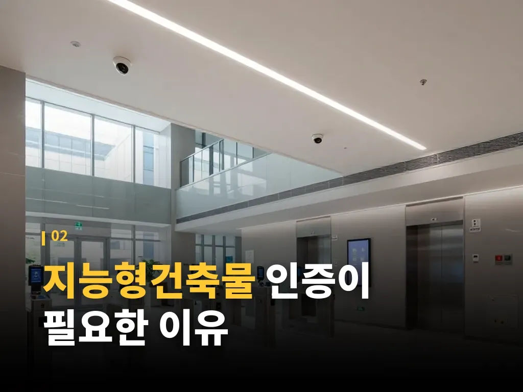 지능형건축물 기술 요소와 실제 적용 사례 이미지