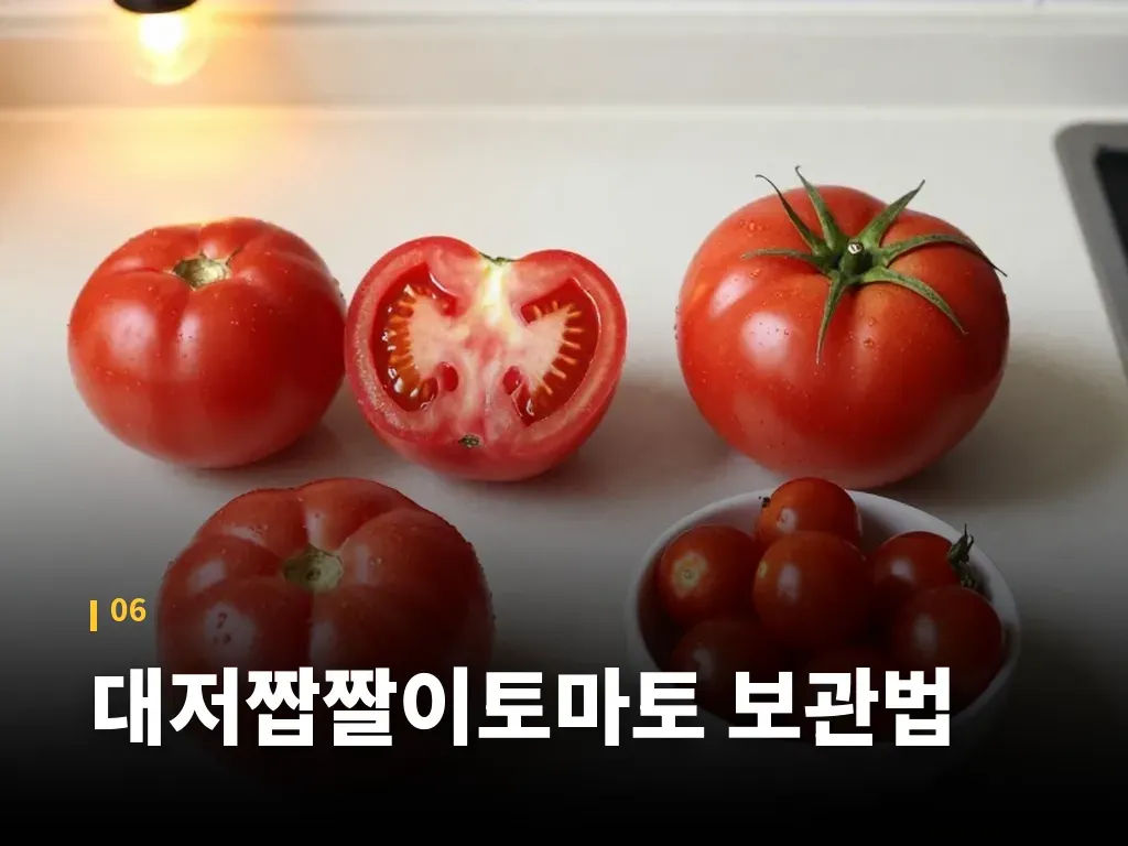 대저짭짤이토마토 보관법 이미지