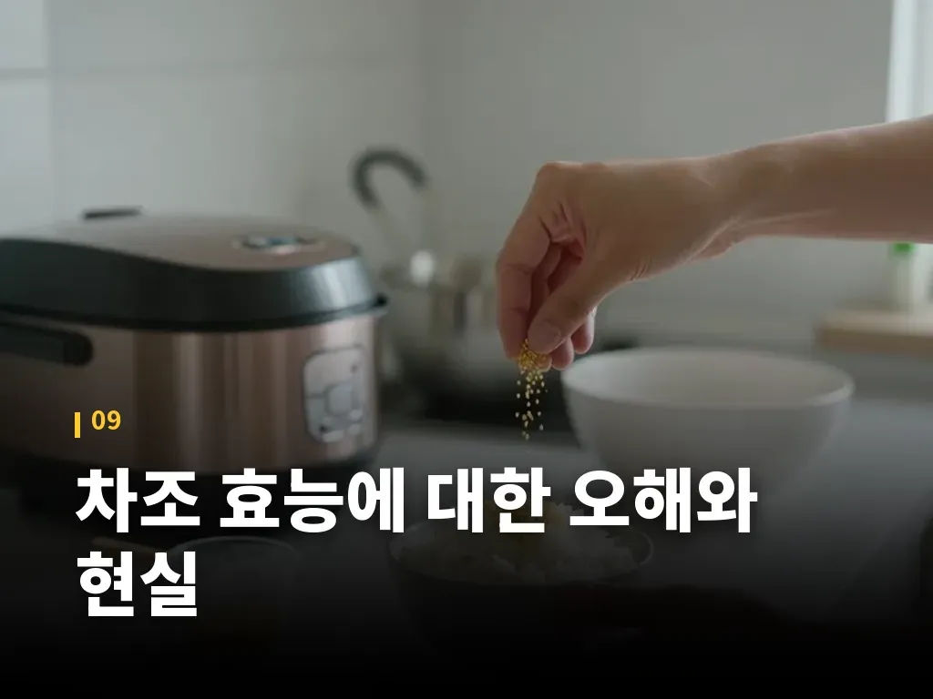 차조 효능에 대한 오해와 현실 이미지