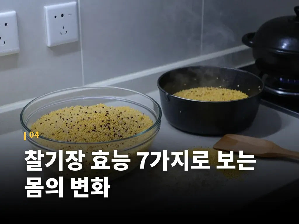 찰기장 효능 7가지로 보는 몸의 변화 이미지