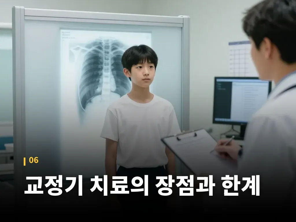 척추측만증 교정기 착용 중 자주 생기는 문제 이미지